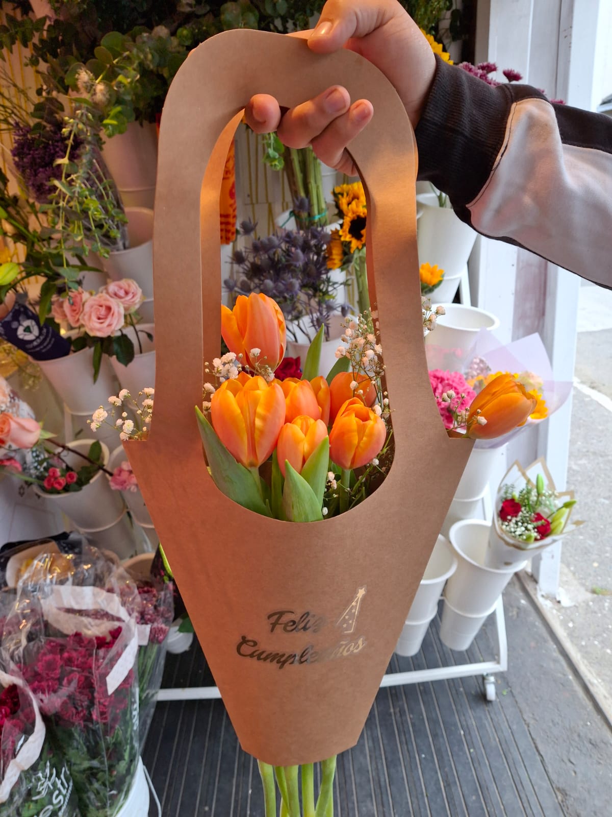 Bolso de Tulipanes